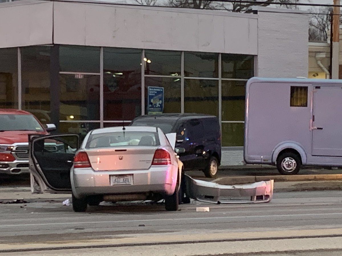 Dixie Hwy Ped Struck Scene - 1-18-19
